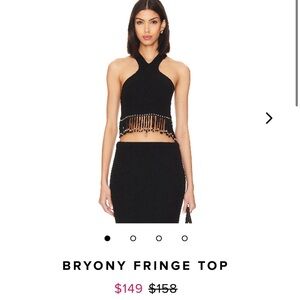 Lovers & Friends Fringe Top Size L NWT